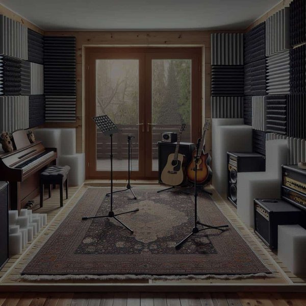 Quelle est la meilleure approche pour l'insonorisation d'une pièce de musique dans un appartement ?
