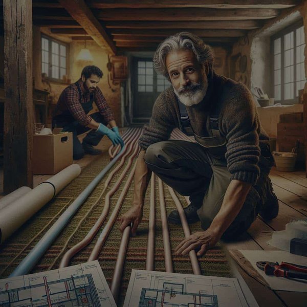 Comment installer un chauffage par le sol dans une maison ancienne ?