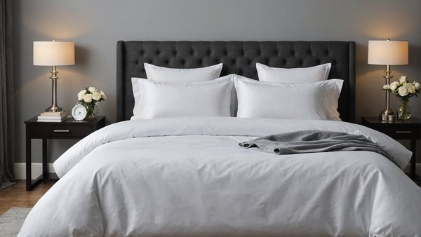 Linge de lit professionnel : les avantages du polycoton