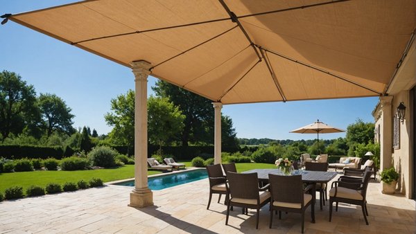 Voile d'ombrage sur mesure: élégance et protection 100% française.