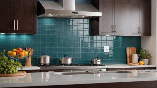 Révélez l'élégance de votre cuisine avec une crédence en verre