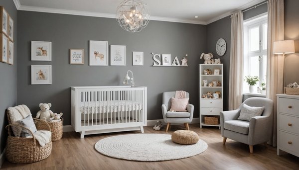 10 idées de décoration pour une chambre de bébé fonctionnelle et chic